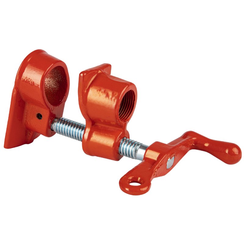 BRÜDER MANNESMANN serre-tube infini, extensible, métal, rouge